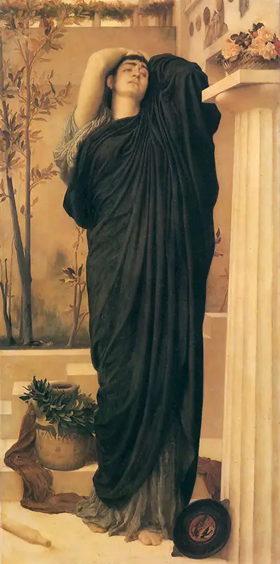 Electra at the Tomb of Agamemnon Frederic Leighton
